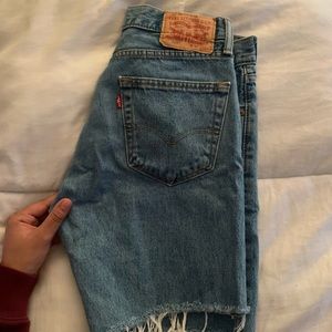 Levi’s 501 Denim Cut off Shorts (Vintage)